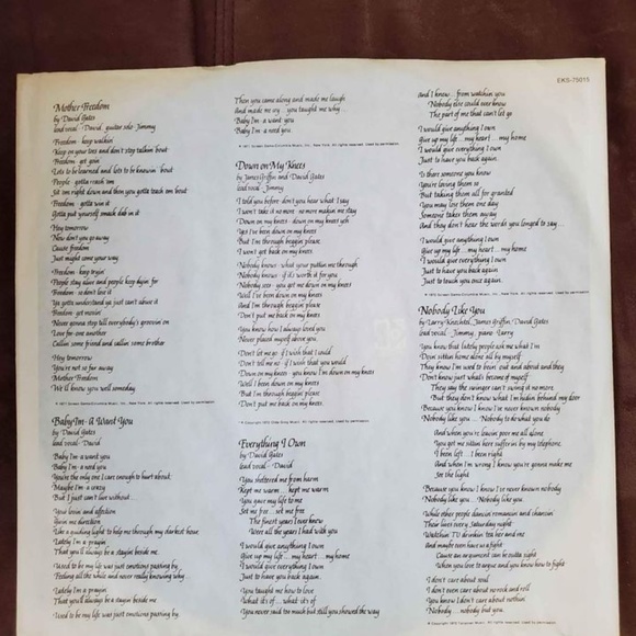 BREAD-BABY I'M A WANT YOU VINYL LP GATEFOLD 1972 ELEKTRA - Picture 5 of 7